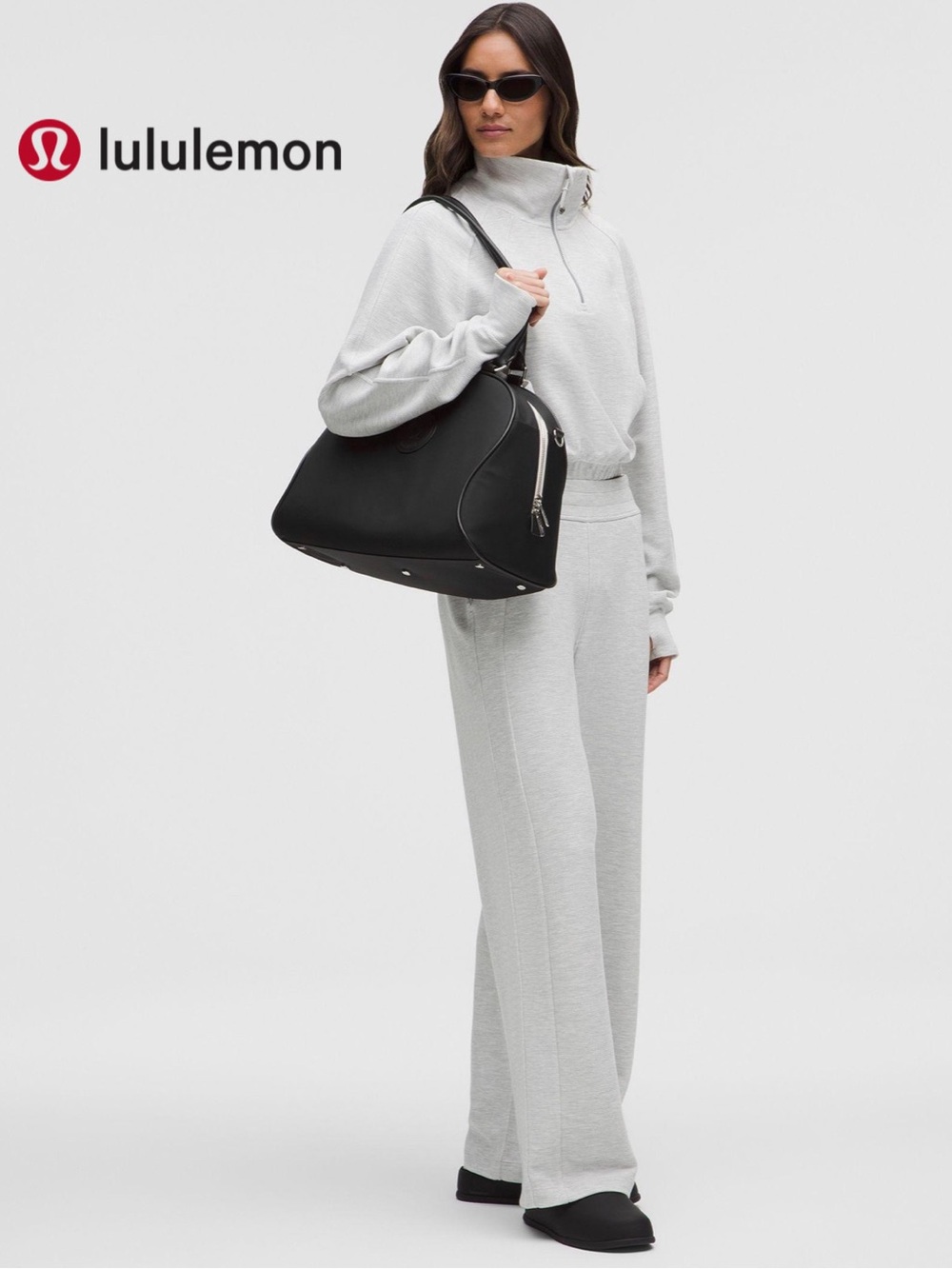 lululemon Bowler Duffle Bag 17L — Black 🖤 Used Once. Excellent condition ✨✨✨✨✨